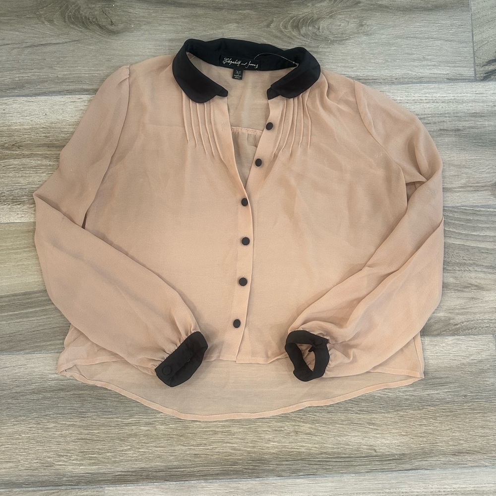 Elizabeth & James button down shirt